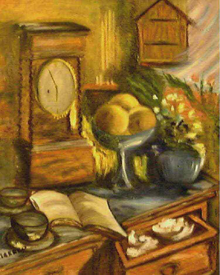 Nature morte  la pche